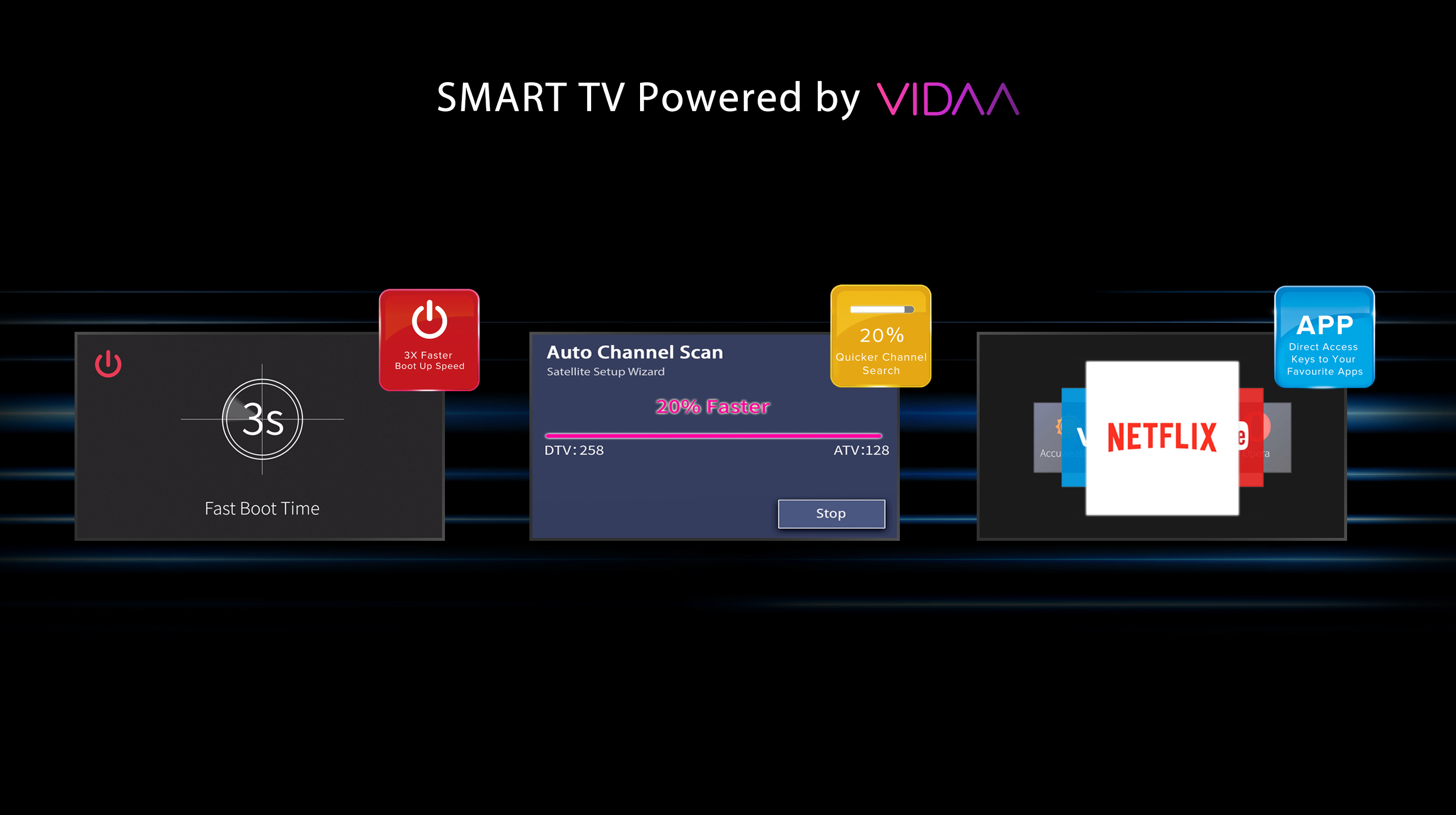 Toshiba Smart HD TV Powered by VIDAA