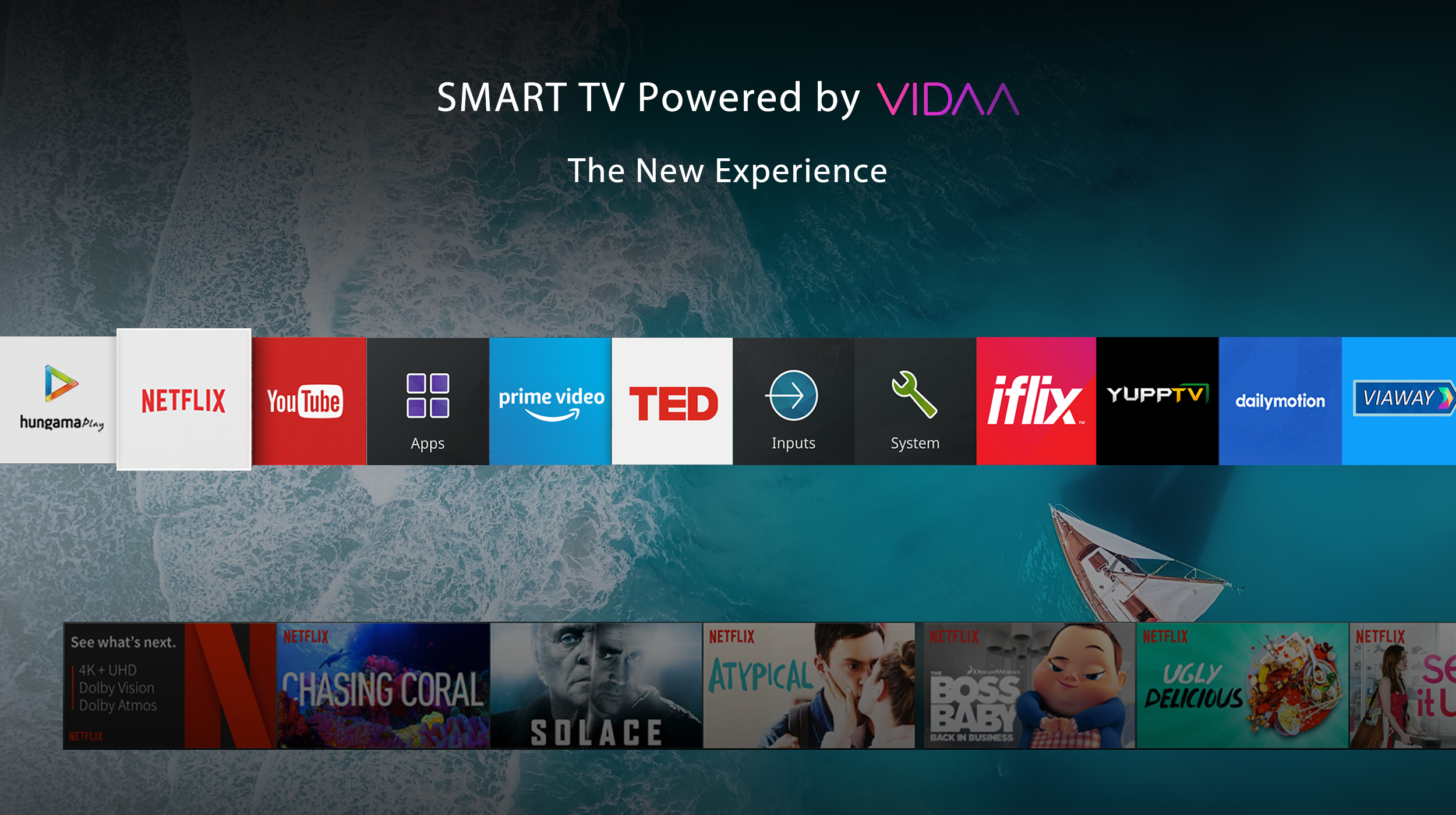 Toshiba 4K Smarter TV Powered by VIDAA