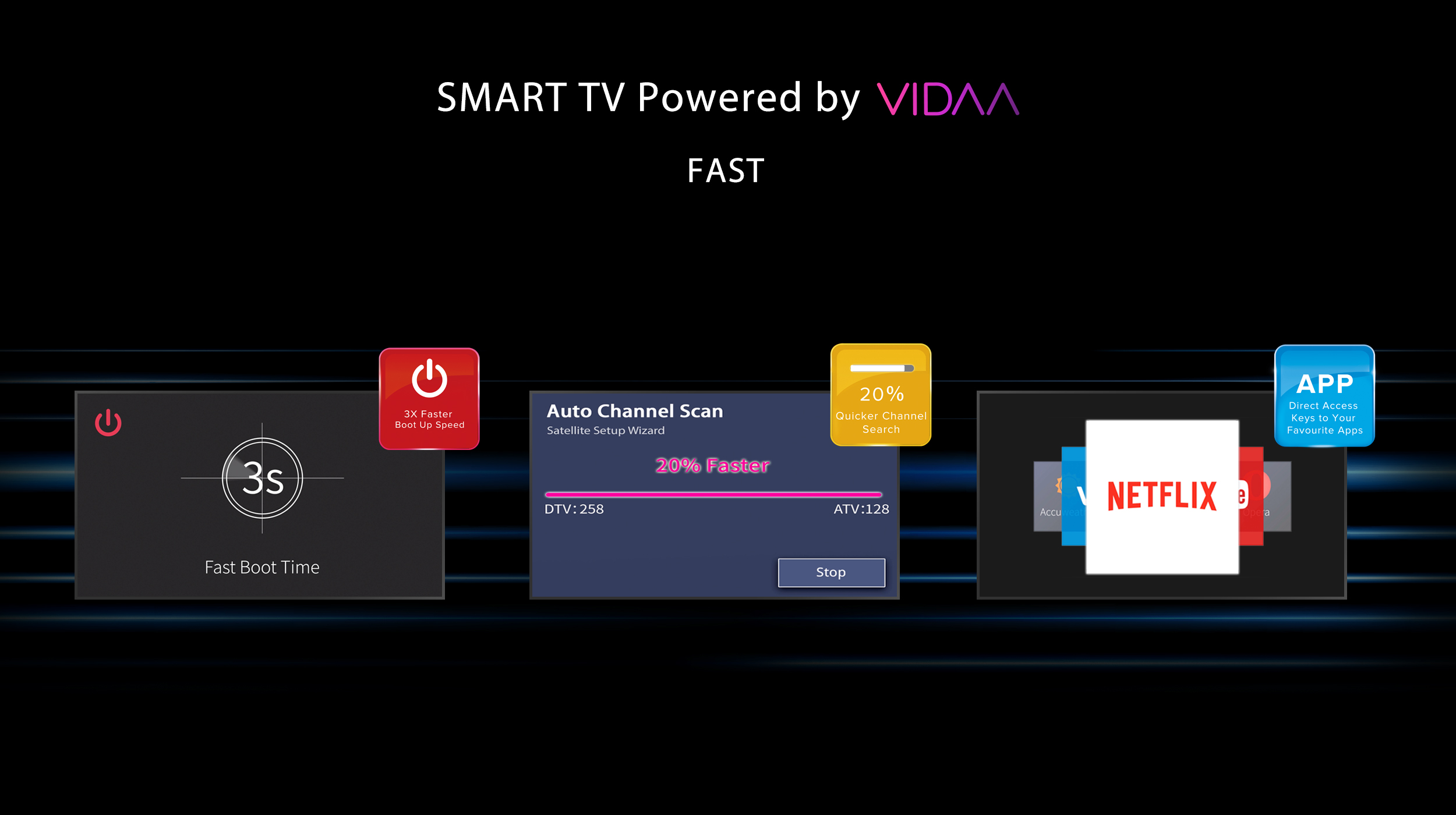 Toshiba 4K Smarter TV Powered by VIDAA