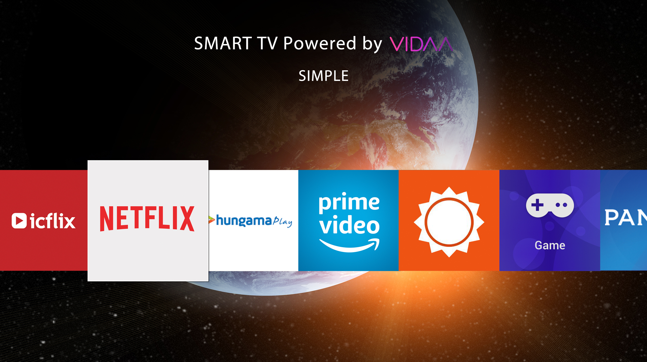 Toshiba 4K Smarter TV Powered by VIDAA