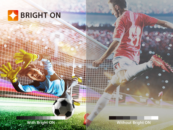 Toshiba Smart HD TV BRIGHT ON Technology