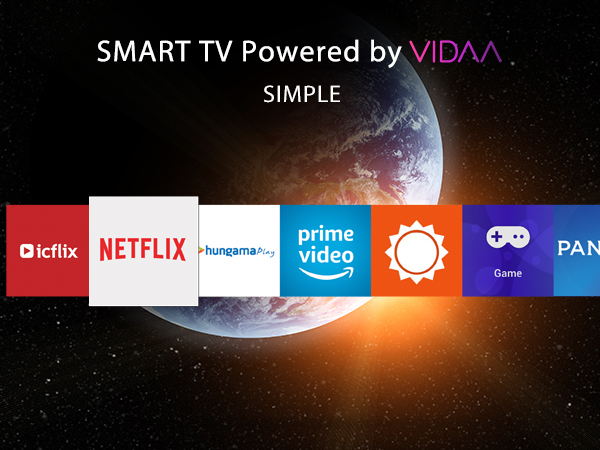 Toshiba Smart HD TV Powered by VIDAA