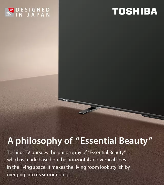 Toshiba 4K Smarter TV Powered by VIDAA