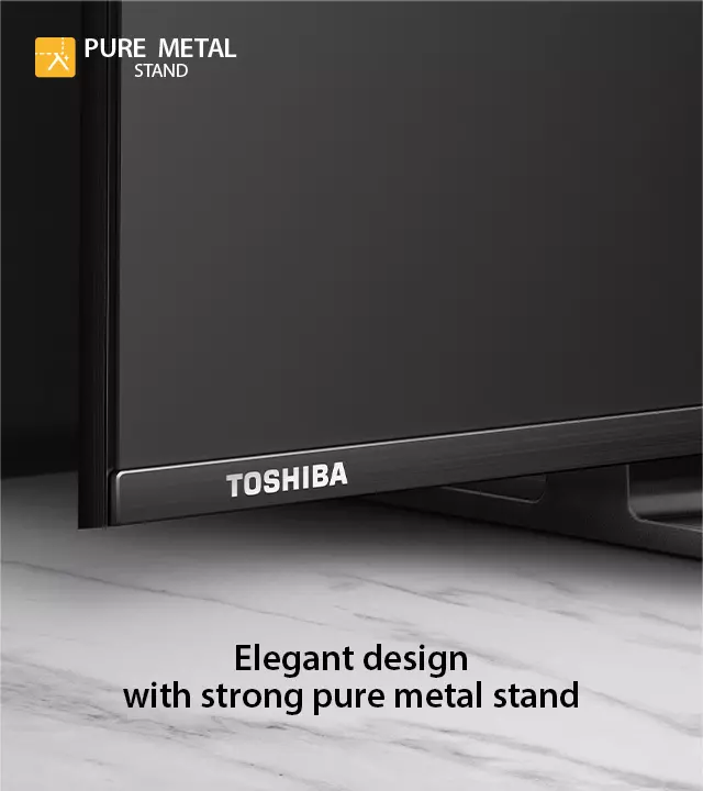 Toshiba 4K Smarter TV Powered by VIDAA